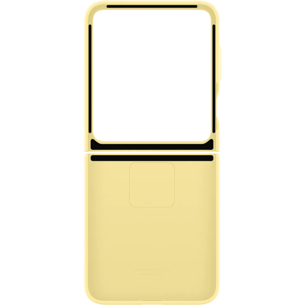 Samsung Ef-Pf741Tyegww Samsung Silicone Cover With Ring Galaxy Z Flip6 Yellow - Afbeelding 4