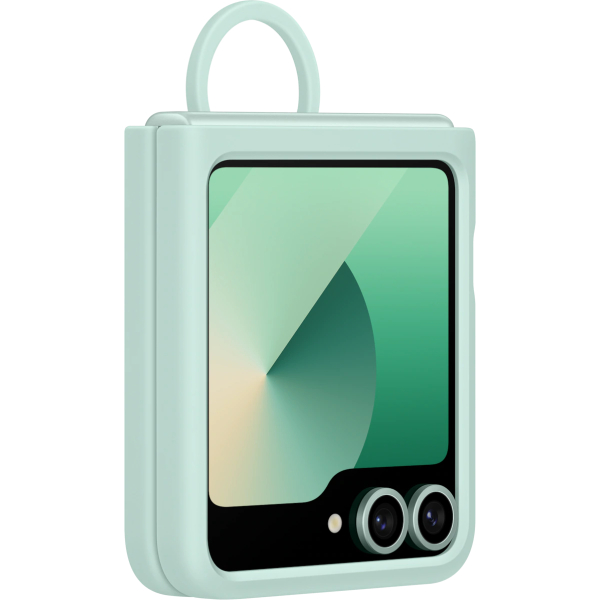 Samsung Ef-Pf741Tmegww Samsung Silicone Cover With Ring Galaxy Z Flip6 Mint - Afbeelding 2