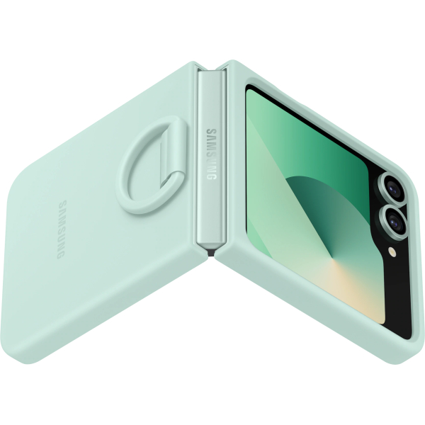 Samsung Ef-Pf741Tmegww Samsung Silicone Cover With Ring Galaxy Z Flip6 Mint - Afbeelding 6
