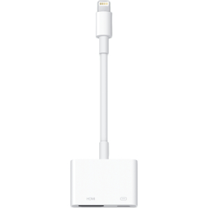 Apple Mw2P3Zm/A Apple Lightning To Hdmi Adapter White