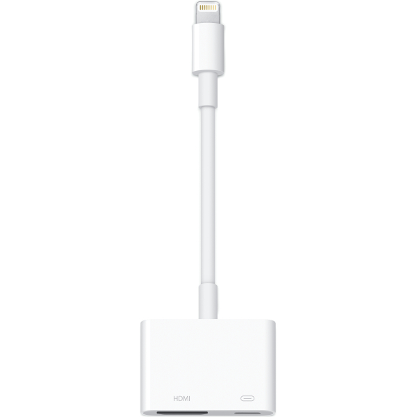 Apple Mw2P3Zm/A Apple Lightning To Hdmi Adapter White