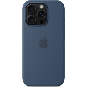 Apple Myyk3Zm/A Apple Silicone Case With Magsafe Iphone 16 Pro Denim