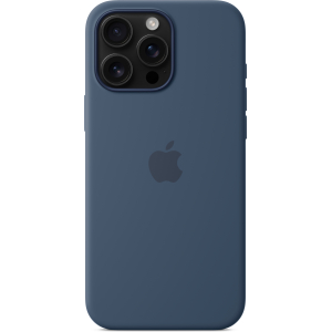 Apple Myyu3Zm/A Apple Silicone Case With Magsafe Iphone 16 Pro Max Denim