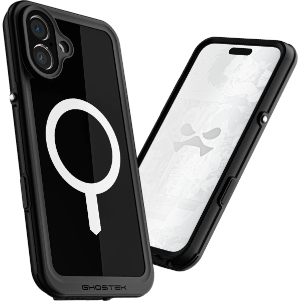 Ghostek Nautical Slim Waterproof Magsafe Case Apple Iphone 16 Plus Black - Afbeelding 6