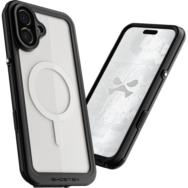 Ghostek Nautical Slim Waterproof Magsafe Case Apple Iphone 16 Plus Clear - Afbeelding 6