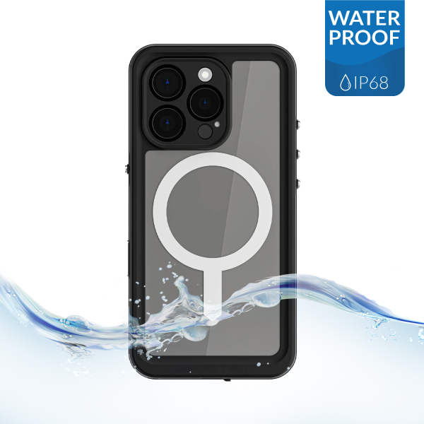 Ghostek Nautical Slim Waterproof Magsafe Case Apple Iphone 16 Pro Clear