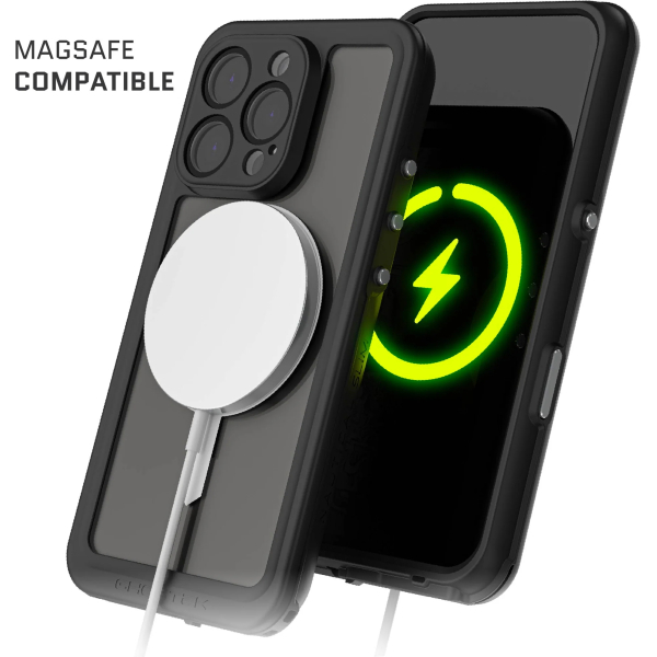 Ghostek Nautical Slim Waterproof Magsafe Case Apple Iphone 16 Pro Clear - Afbeelding 10
