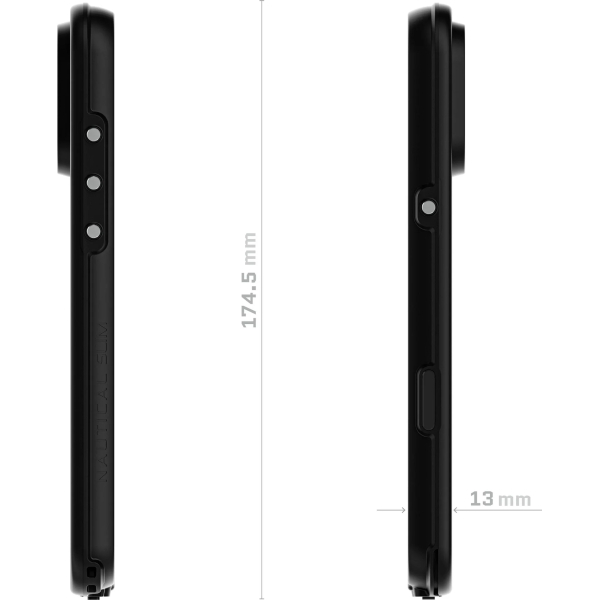 Ghostek Nautical Slim Waterproof Magsafe Case Apple Iphone 16 Pro Max Clear - Afbeelding 4