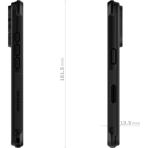 Ghostek Nautical Waterproof Magsafe Case + Belt Swivel Holster Apple Iphone 16 Black - Afbeelding 5
