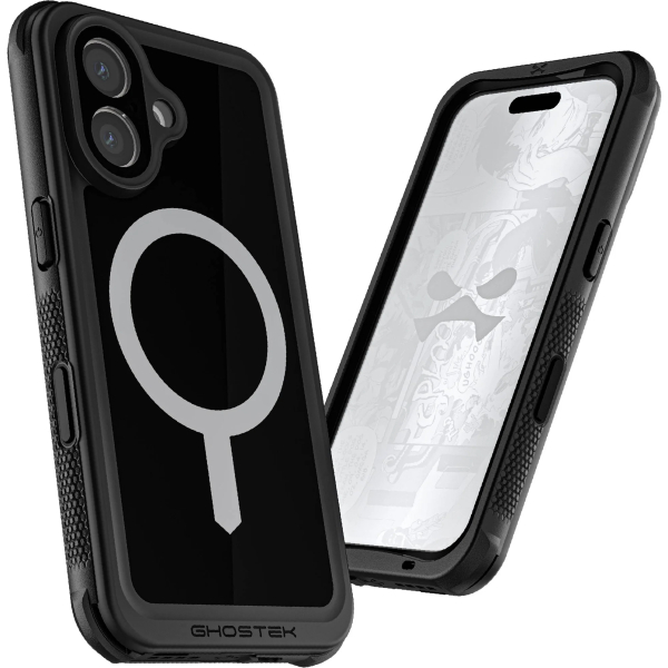 Ghostek Nautical Waterproof Magsafe Case + Belt Swivel Holster Apple Iphone 16 Black - Afbeelding 7