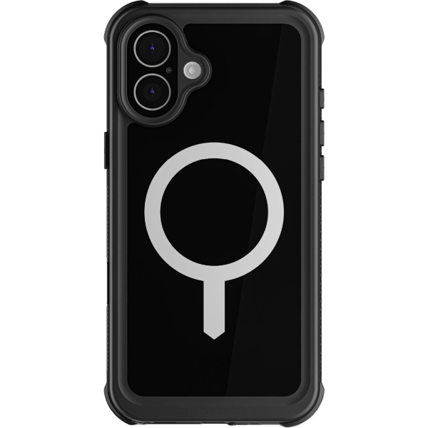 Ghostek Nautical Waterproof Magsafe Case + Belt Swivel Holster Apple Iphone 16 Plus Black - Afbeelding 3