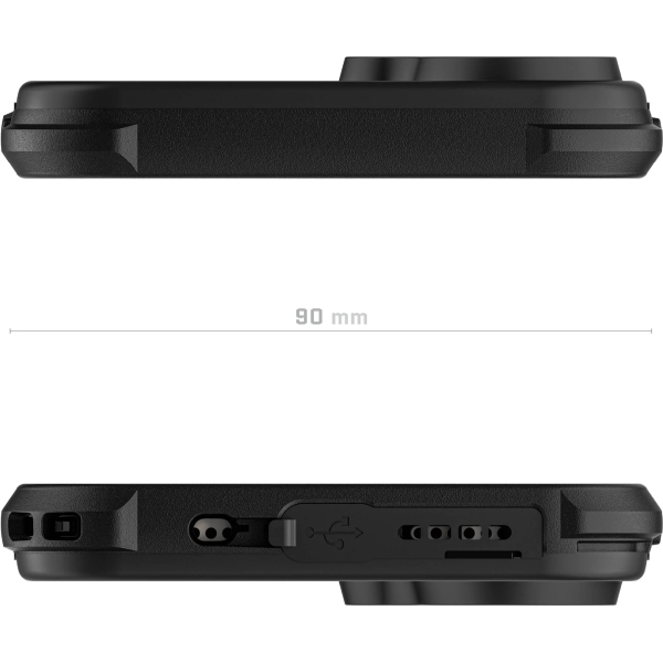 Ghostek Nautical Waterproof Magsafe Case + Belt Swivel Holster Apple Iphone 16 Plus Black - Afbeelding 6
