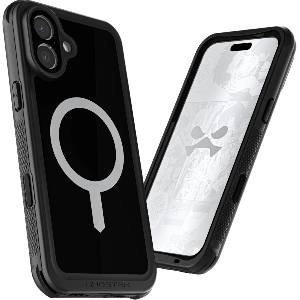 Ghostek Nautical Waterproof Magsafe Case + Belt Swivel Holster Apple Iphone 16 Plus Black - Afbeelding 7