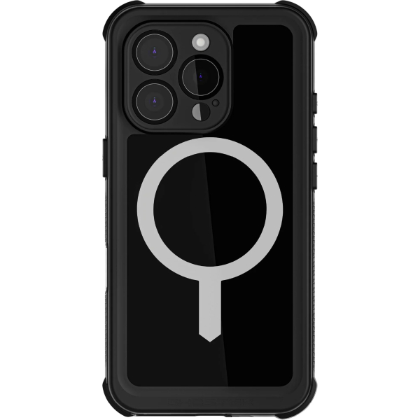 Ghostek Nautical Waterproof Magsafe Case + Belt Swivel Holster Apple Iphone 16 Pro Black - Afbeelding 3