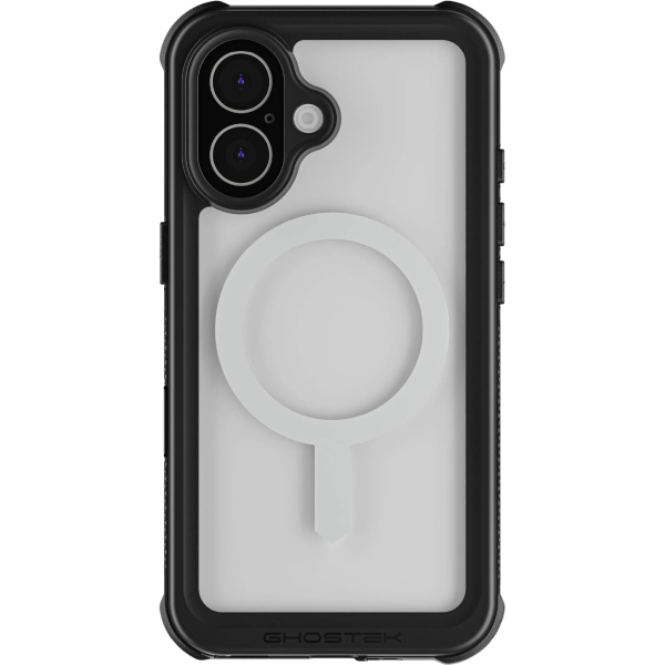Ghostek Nautical Waterproof Magsafe Case + Belt Swivel Holster Apple Iphone 16 Clear - Afbeelding 3