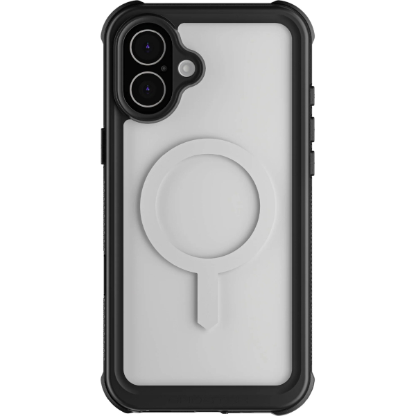 Ghostek Nautical Waterproof Magsafe Case + Belt Swivel Holster Apple Iphone 16 Plus Clear - Afbeelding 3
