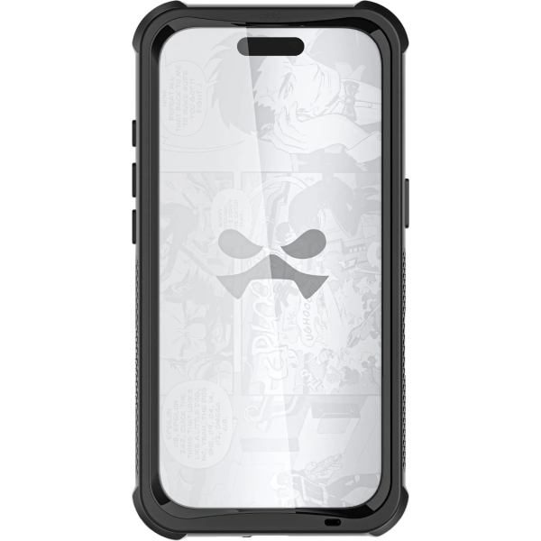 Ghostek Nautical Waterproof Magsafe Case + Belt Swivel Holster Apple Iphone 16 Pro Clear - Afbeelding 4