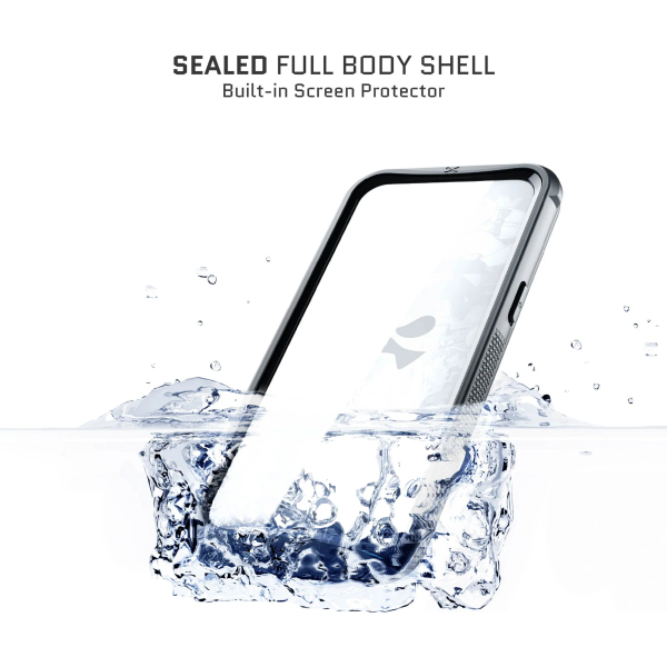 Ghostek Nautical Waterproof Magsafe Case + Belt Swivel Holster Apple Iphone 16 Pro Max Clear - Afbeelding 11