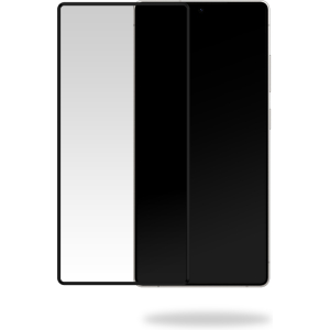 Mobilize Glass Screen Protector - Black Frame - Samsung Galaxy S25 Ultra 5G