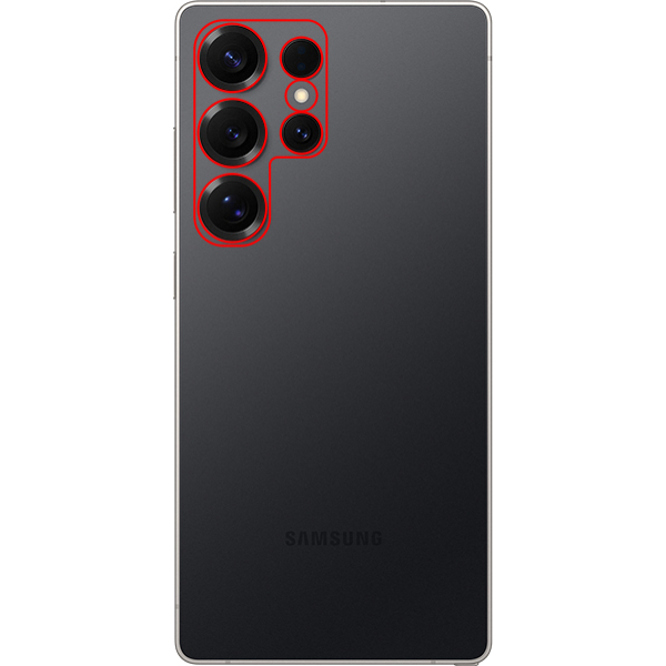 Mobilize Glass Screen Protector For Camera Samsung Galaxy S25 Ultra 5G - Afbeelding 2