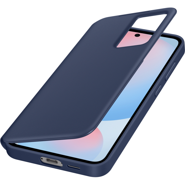 Samsung Ef-Zs721Clegww Samsung Smart View Wallet Case Galaxy S24 Fe 5G Blue - Afbeelding 5
