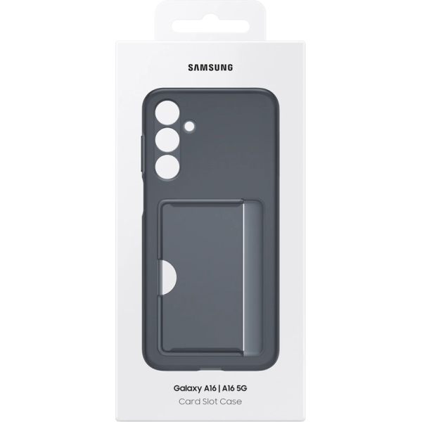 Samsung Ef-Oa166Tbegww Samsung Card Slot Case Galaxy A16 4G/5G Black - Afbeelding 6