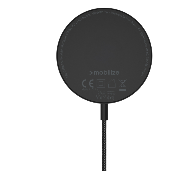 Mobilize 3In1 Magnetic Wireless Charger Magsafe Compatible 15W Black - Afbeelding 7