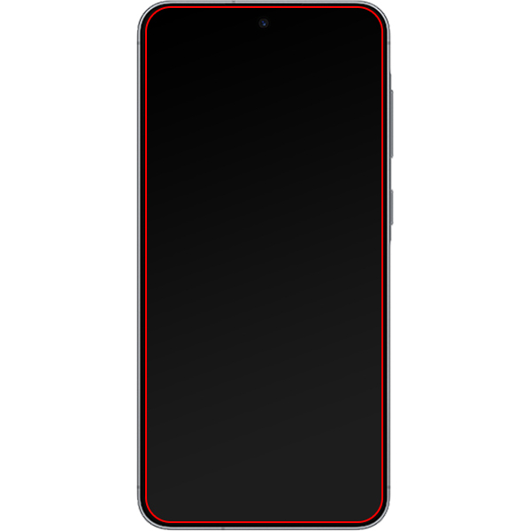 Mobilize Privacy Glass Screen Protector - Black Frame - For Samsung Galaxy A56 5G - Afbeelding 2