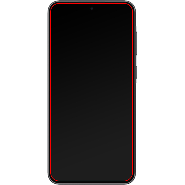 Mobilize Privacy Glass Screen Protector - Black Frame - For Samsung Galaxy A36 5G