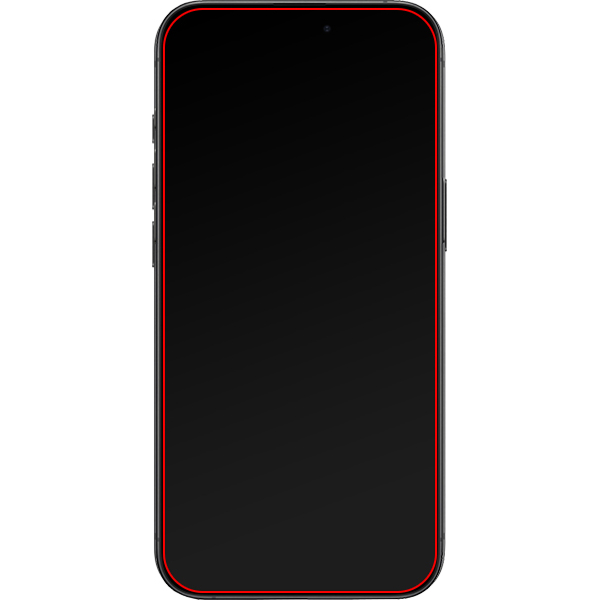 Mobilize Glass Screen Protector With Applicator For Apple Iphone 15 Pro Max Black Frame - Afbeelding 2