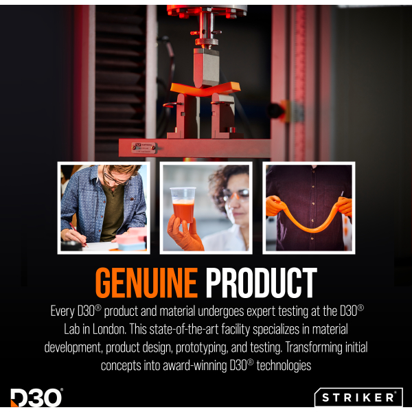 Striker D3O Xtreme Impact Glass Screen Protector - Black Frame - Apple Iphone 15 Pro Max - Afbeelding 7
