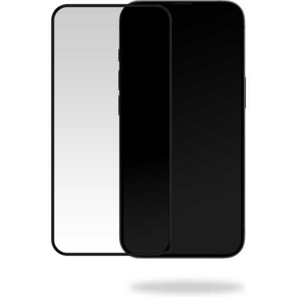 Mobilize Glass Screen Protector - Black Frame - Apple Iphone 13/13 Pro/14/16E