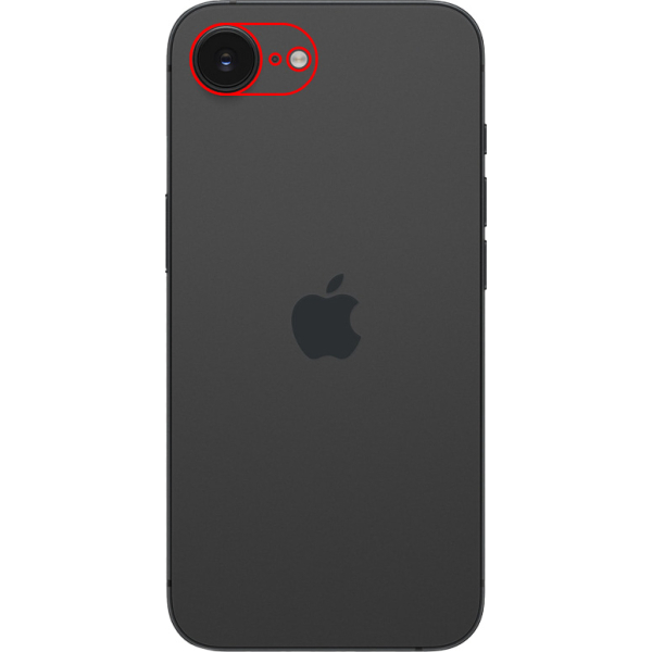 Mobilize Glass Screen Protector For Camera Apple Iphone 16E - Afbeelding 2
