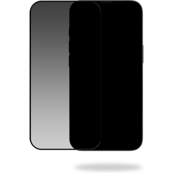 Mobilize Privacy Glass Screen Protector - Black Frame - For Apple Iphone 16E