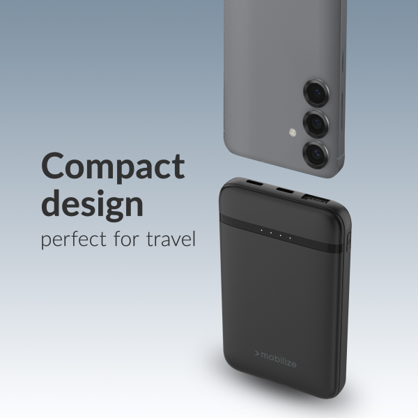 Mobilize Power Bank 5000Mah 10W Black - Afbeelding 6