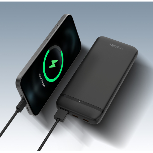 Mobilize Power Bank 10000Mah Pd 20W Black - Afbeelding 8
