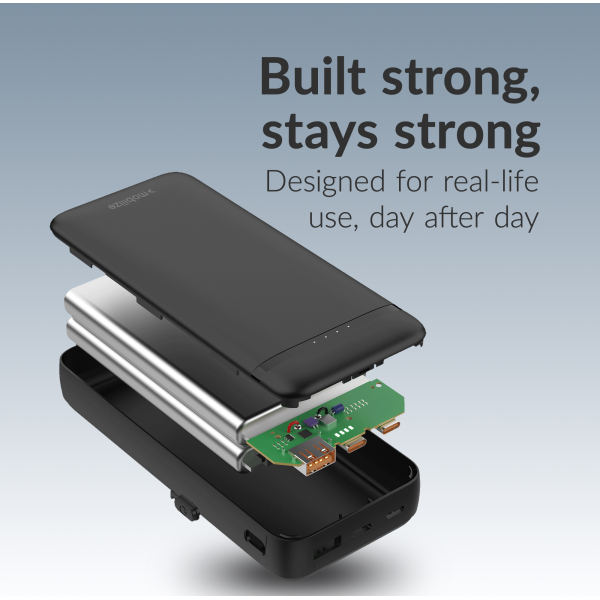 Mobilize Power Bank 20000Mah Pd 20W Black - Afbeelding 5
