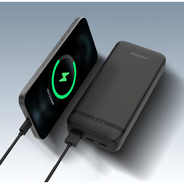 Mobilize Power Bank 20000Mah Pd 20W Black - Afbeelding 8