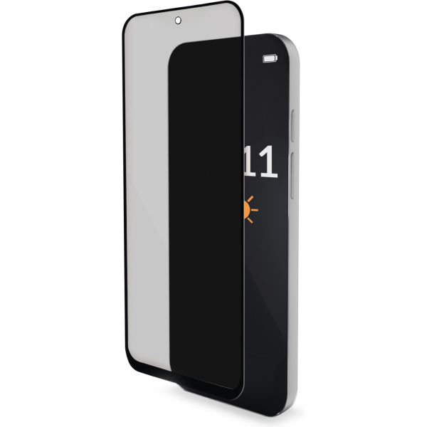 Mobilize Privacy Glass Screen Protector - Black Frame - For Samsung Galaxy A15 4G/5G
