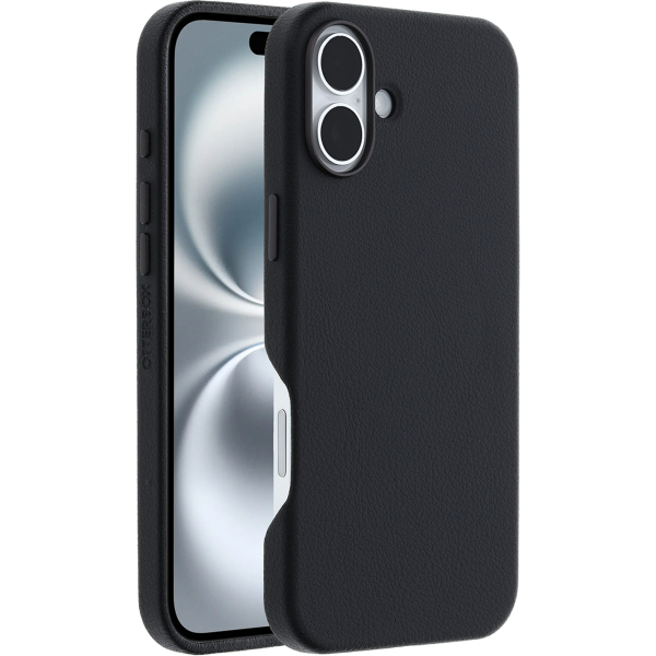 Otterbox Symmetry+ Cactus Leather Case Apple Iphone 16 Plus Noir Ash - Afbeelding 4