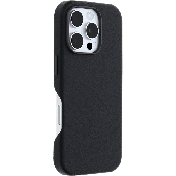 Otterbox Symmetry+ Cactus Leather Case Apple Iphone 16 Pro Noir Ash - Afbeelding 2