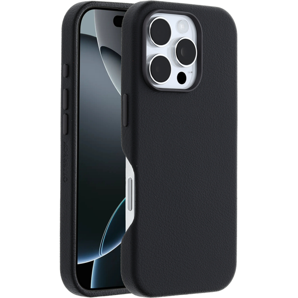 Otterbox Symmetry+ Cactus Leather Case Apple Iphone 16 Pro Noir Ash - Afbeelding 4