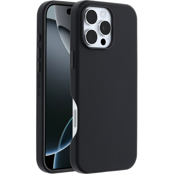 Otterbox Symmetry+ Cactus Leather Case Apple Iphone 16 Pro Max Noir Ash - Afbeelding 4