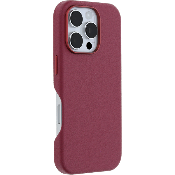 Otterbox Symmetry+ Cactus Leather Case Apple Iphone 16 Pro Foxberry - Afbeelding 2