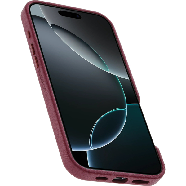 Otterbox Symmetry+ Cactus Leather Case Apple Iphone 16 Pro Max Foxberry - Afbeelding 3