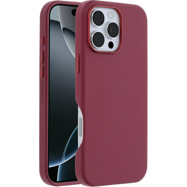 Otterbox Symmetry+ Cactus Leather Case Apple Iphone 16 Pro Max Foxberry - Afbeelding 4