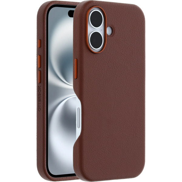 Otterbox Symmetry+ Cactus Leather Case Apple Iphone 16 Rich Adobe - Afbeelding 4