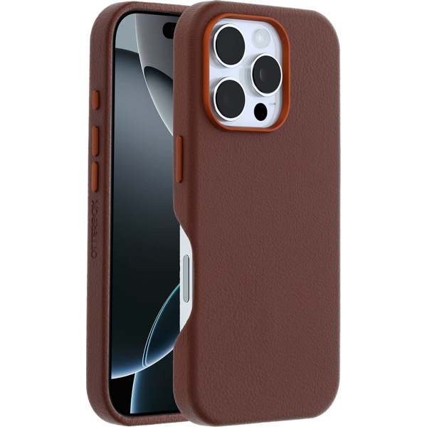 Otterbox Symmetry+ Cactus Leather Case Apple Iphone 16 Pro Rich Adobe - Afbeelding 4