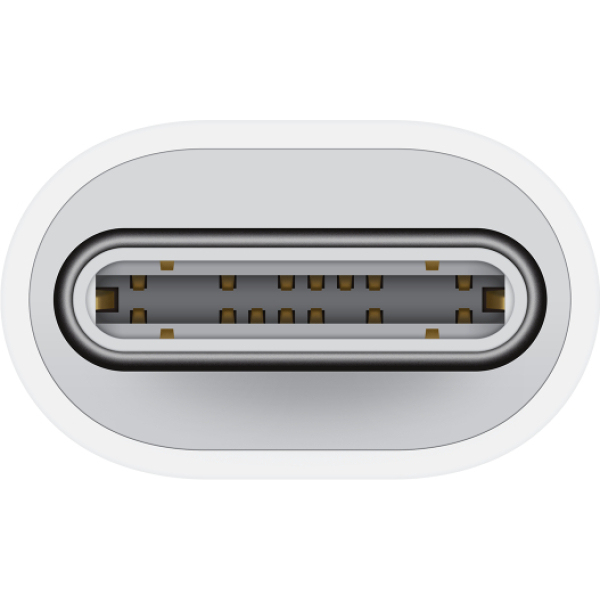 Apple Muqx3Zm/A Apple Usb-C To Apple Lightning Adapter White - Afbeelding 2