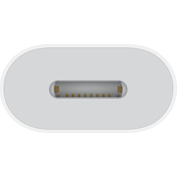 Apple Muqx3Zm/A Apple Usb-C To Apple Lightning Adapter White - Afbeelding 3